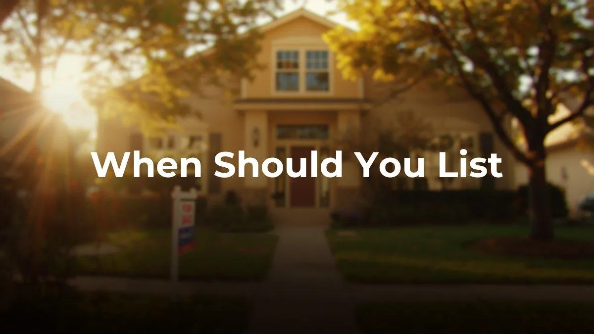 Should You List Your Houston Home This Fall or Wait Until Spring 2026?