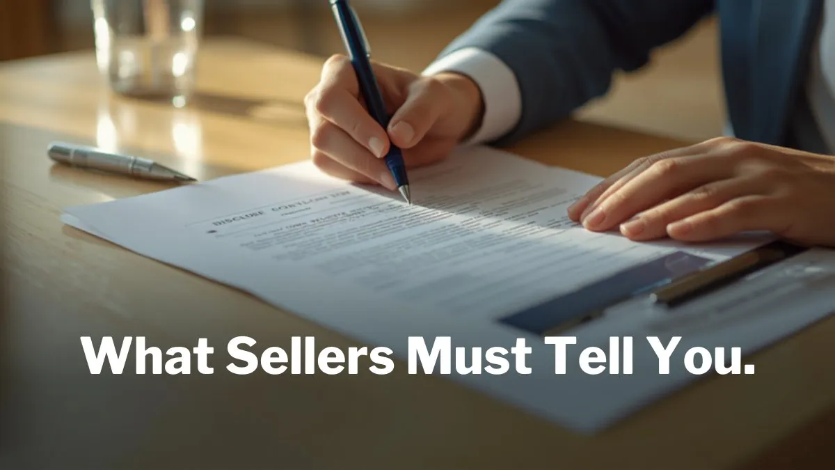 What Texas Home Sellers Are Legally Required to Tell You (and What They're Not)