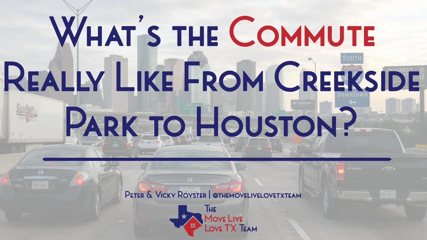 What’s the Commute Really Like From Creekside Park to Houston?