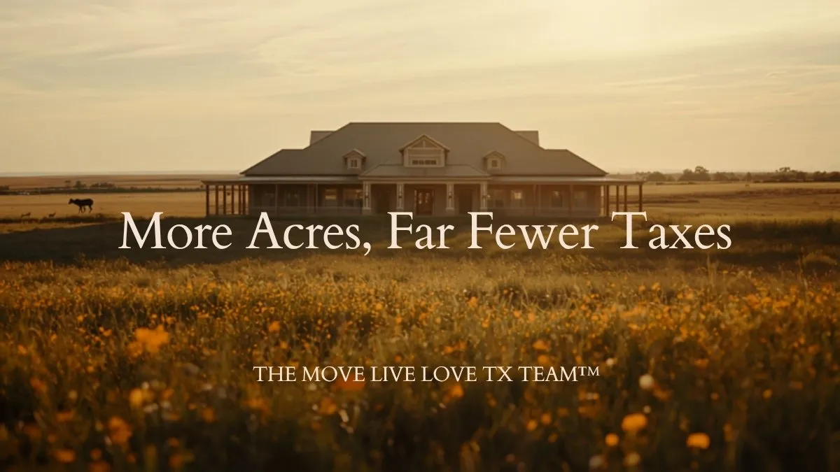 How a Wildlife or Ag Exemption Cuts Property Taxes on a Large Luxury Property Near Houston
